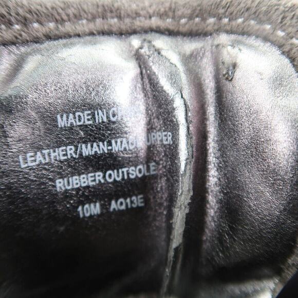 Michael Kors Shoes Womens 10 Sneakers Fashion Lifestyle Hidden Wedge Leather Mid - Picture 7 of 16